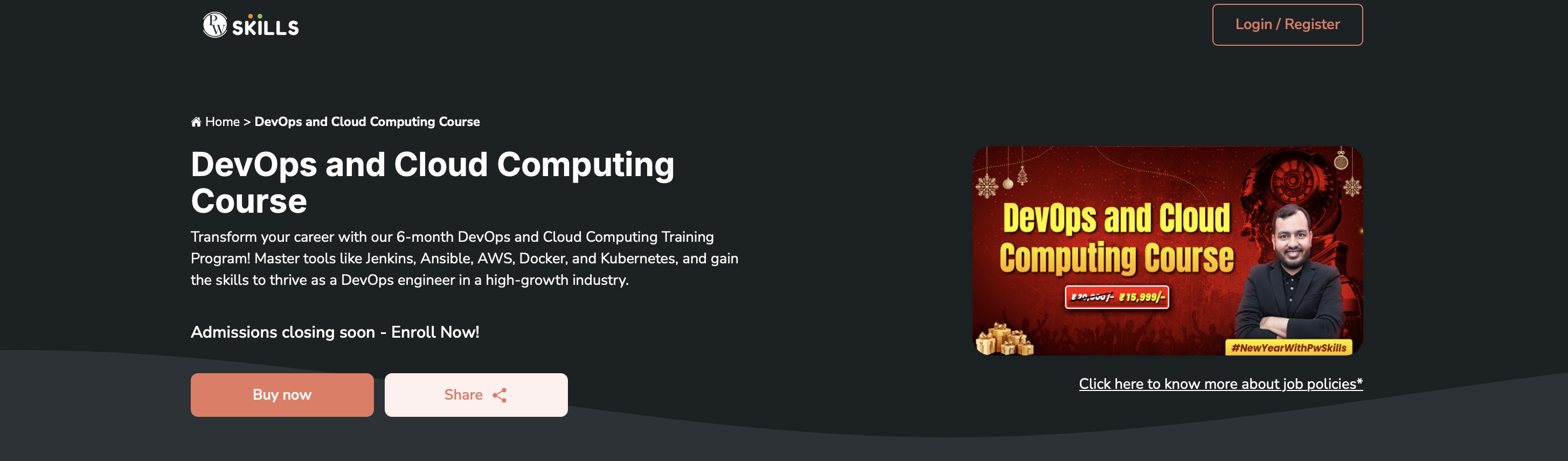 DevOps training with PW Skills
